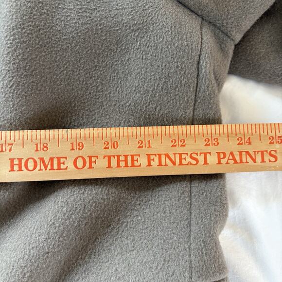 Vtg Jonathan Perth Cashmere Blend Tan Double Breasted Trench Overcoat Chest 46 - Picture 15 of 16